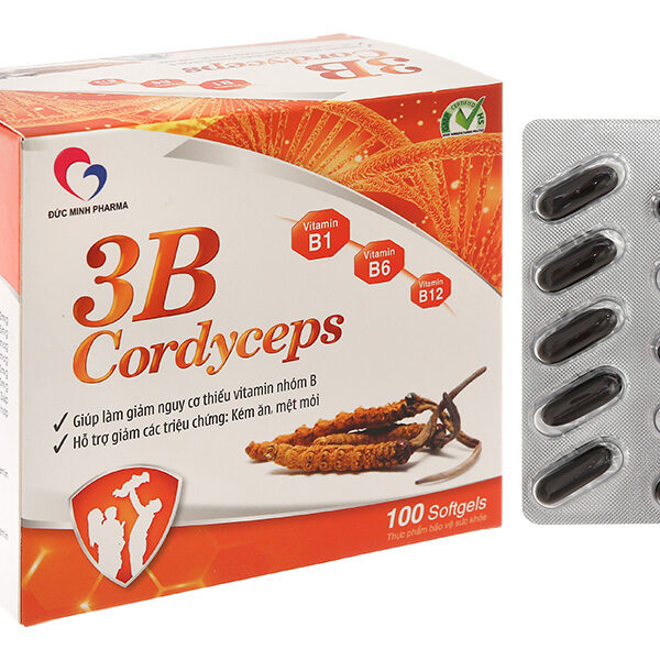 3B Cordyceps hỗ trợ ăn ngon, giảm mệt mỏi