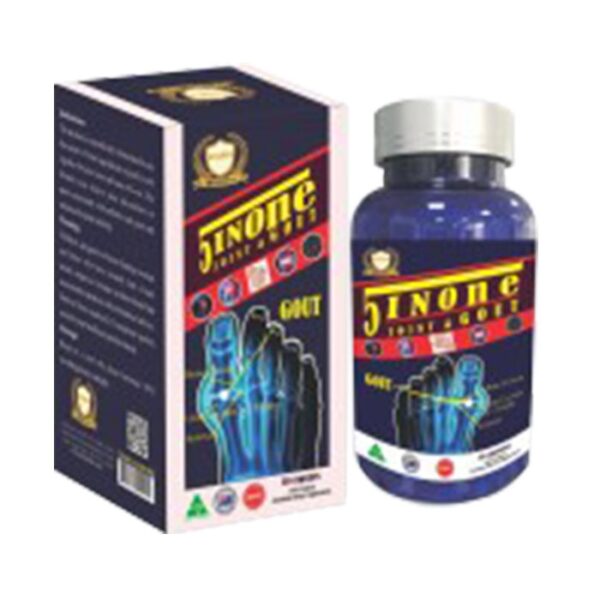 5 in One Joint & Gout Healthy Golden 30 viên - Viên uống Gout