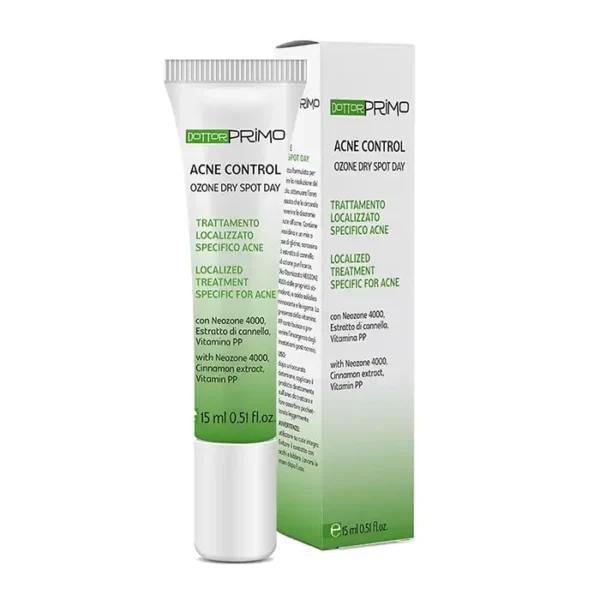 Acne Control Ozone Dry Spot Day DottorPrimo 15ml - Kem ngừa mụn ban ngày