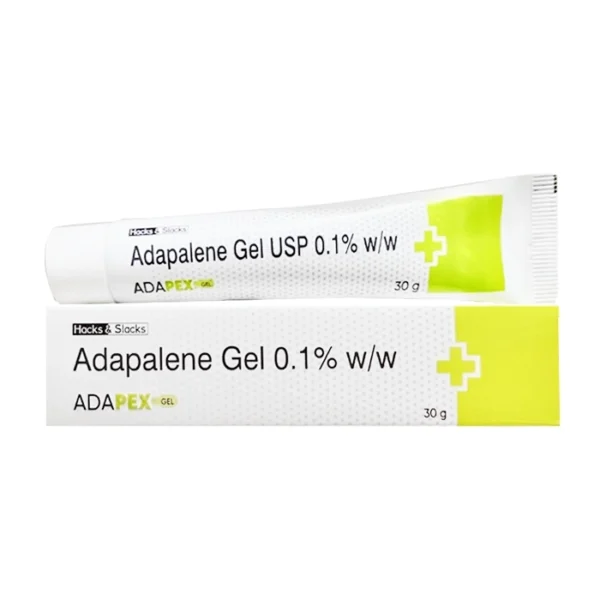 Adapex 0,1 Gel Hacks Slacks 30g - Gel trị mụn, giảm thâm