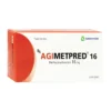 Agimetpred 16 Agimexpharm 6 vỉ x 10 viên