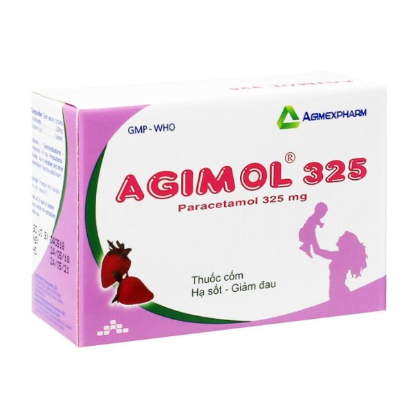 Agimol 325 Agimexpharm 10 gói x 1,6g