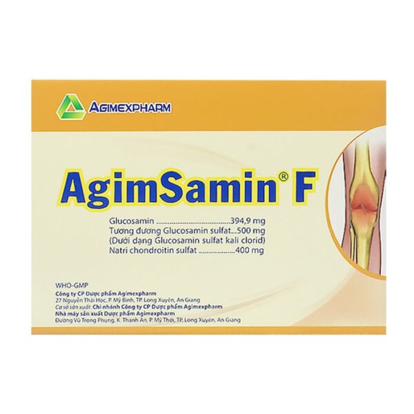 Agimsamin F Agimexpharm 6 vỉ x 10 viên