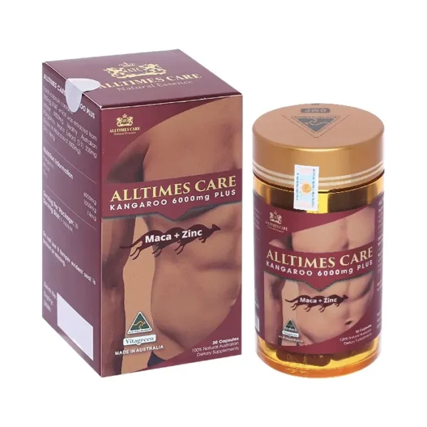 Alltimes Care Kangaroo 6000mg Plus 30 viên - Tăng cường sinh lý nam