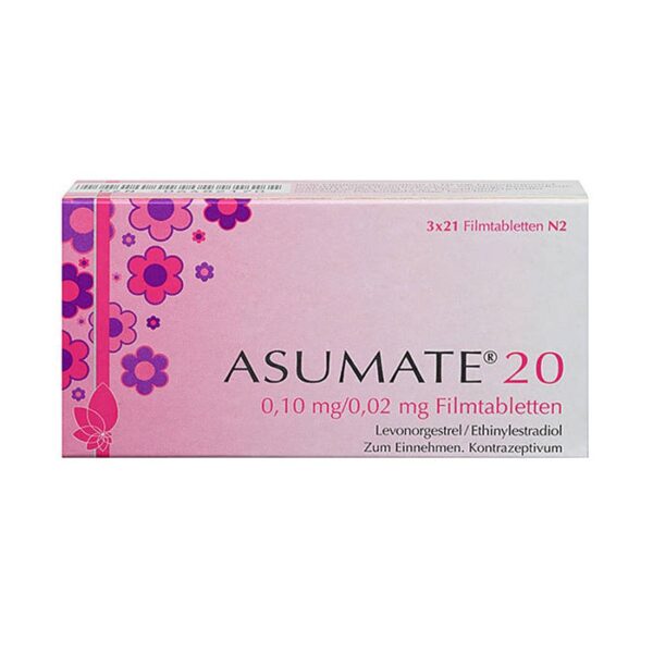 Asumate 20, Hộp 21 viên