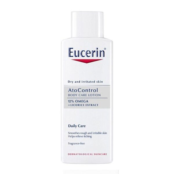 Sữa dưỡng thể dành cho da khô Eucerin Atocontrol Soothing Lotion 12 % Omega 250ml