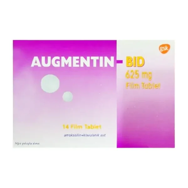 Augmentin BID 625mg GSK 2 vỉ x 7 viên