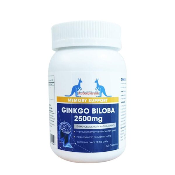 Tpbvsk bổ não AugoldHealth Ginkgo Biloba 2500mg