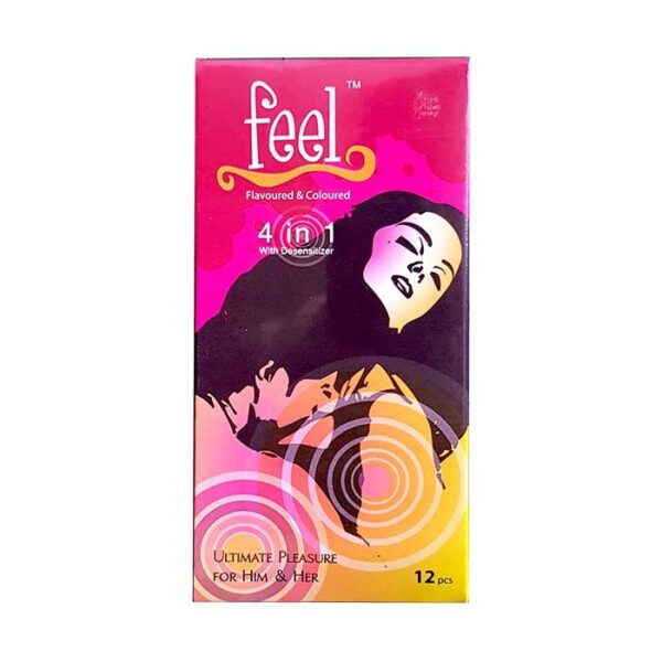 Bao cao su Feel 4 in 1 Hộp 12 cái