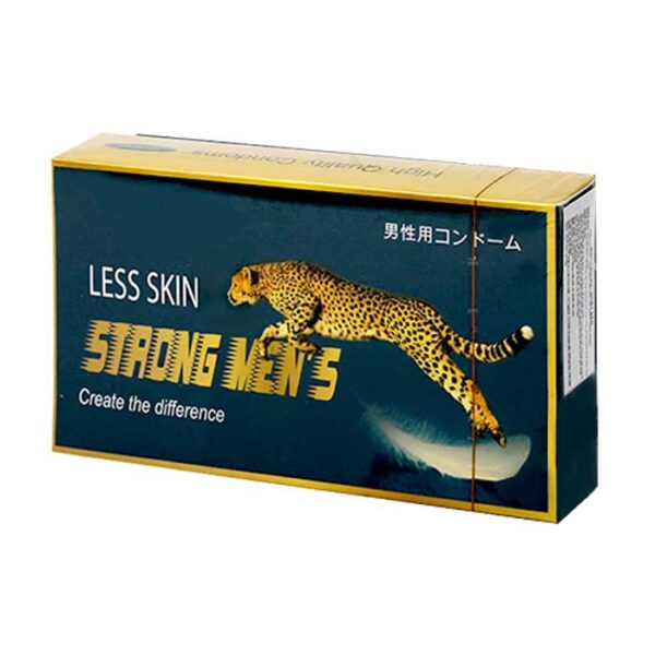 Bao cao su kéo dài thời gian Strong Men Less Skin Hộp 12 cái