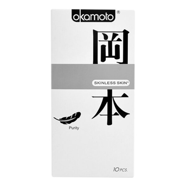 Bao Cao Su Okamoto Skinless Skin Purity, Hộp 10 Cái