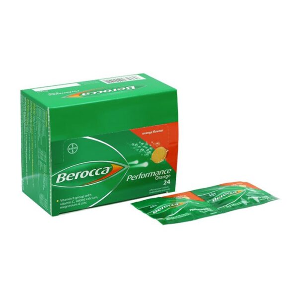 Thuốc Berocca Performance Orange, Hộp 24 viên