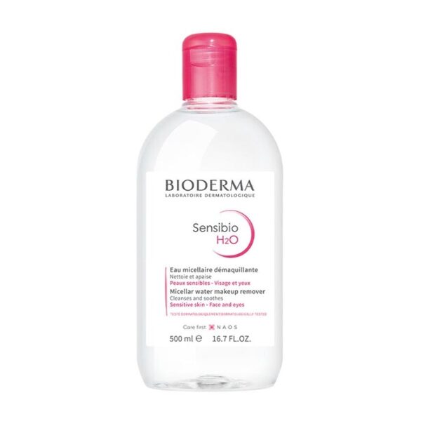 Bioderma Sensibio H2O 500ml - Nước tẩy trang dành cho da nhạy cảm