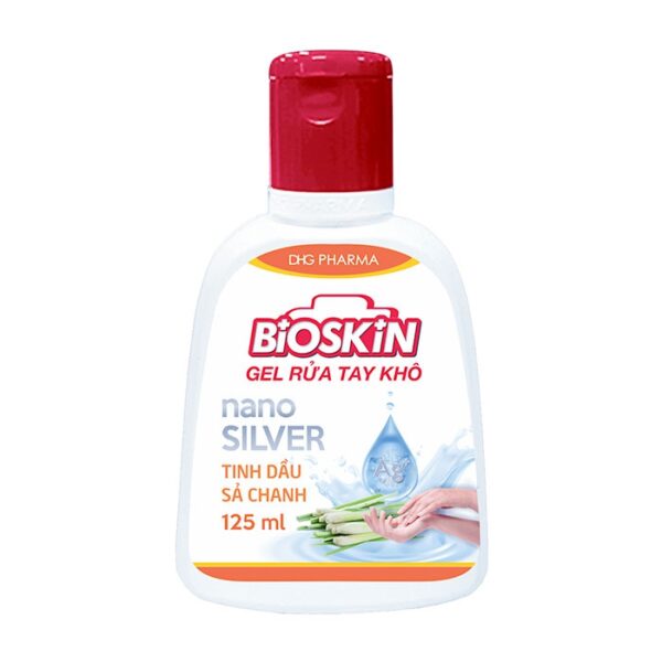 Bioskin DHG 125ml - Gel rửa tay khô hương hương sả chanh