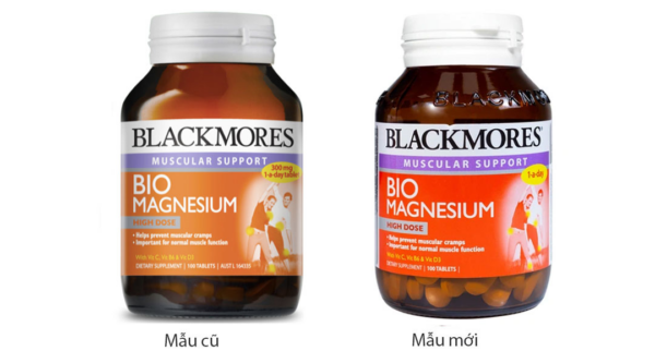 Blackmores Bio Magnesium hỗ trợ ngăn ngừa chuột rút