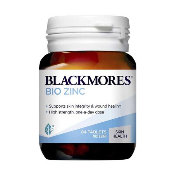 Viên uống bổ sung kẽm Blackmores Bio Zinc hộp 84 viên