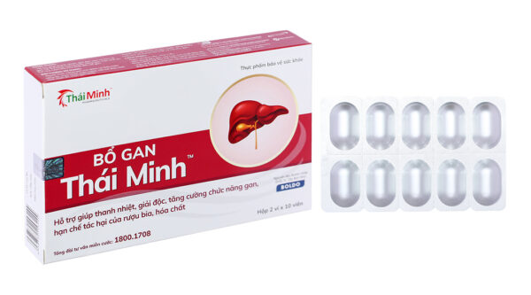 Bổ Gan Thái Minh hỗ trợ giải độc, tăng cường chức năng gan