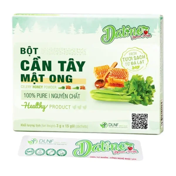 Bột Cần Tây Mật Ong Datino 15 gói x 3g