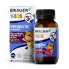 Bột men vi sinh cho trẻ trên 3 tuổi Brauer Kids Probiotic Powder 60g