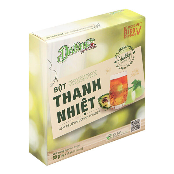 Bột Thanh Nhiệt Datino hỗ trợ thanh nhiệt, mát gan, lợi tiểu