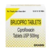 Brucipro Tablets 500mg Brawn 10 vỉ x 10 viên