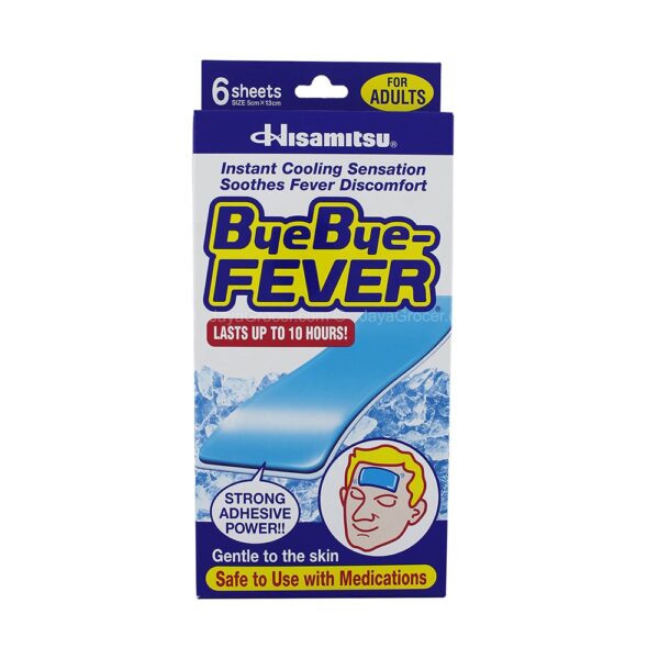 Cao dán hạ sốt Byebye Fever, Hộp 16 miếng