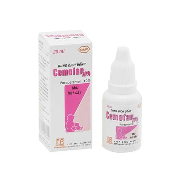 Pharmedic Cemofar 10%, Chai 20ml