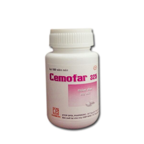 Pharmedic Cemofar 325mg, Lọ 100 viên