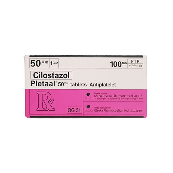 Thuốc Pletaal 50mg, Hộp 100 viên