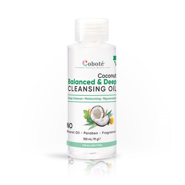 Dầu tẩy trang và làm sạch cân bằng Coboté Blanced and Deep Cleansing Oil, Chai 100ml