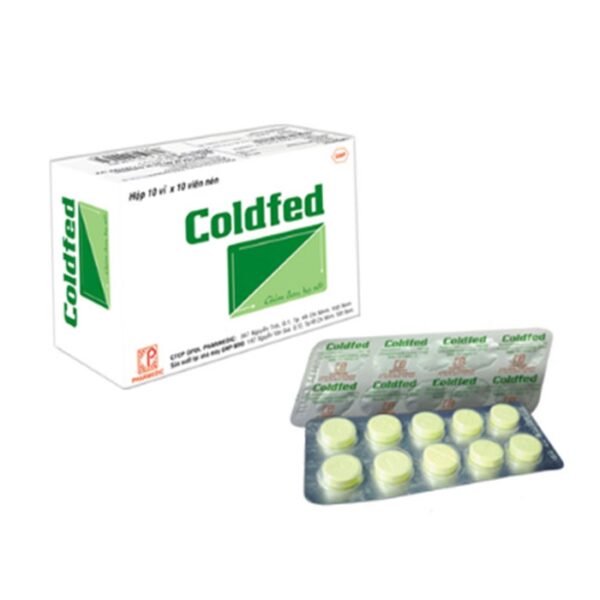 Pharmedic Coldfed, Hộp 100 viên