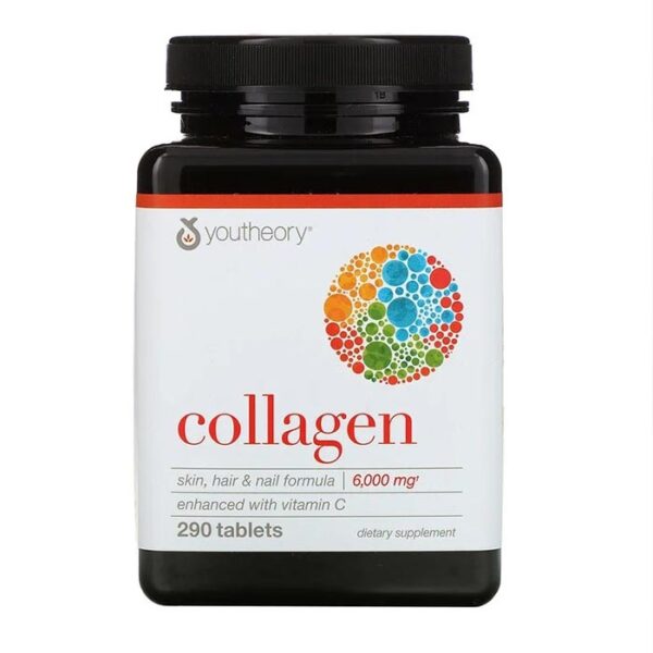 Collagen 6000mg Youtheory 290 viên - Viên uống đẹp da