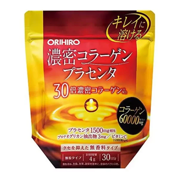 Collagen nhau thai heo Orihiro 60000mg 120g