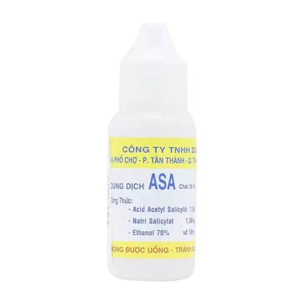 Cồn Asa Nam Việt 18ml - Trị hắc lào, nấm da