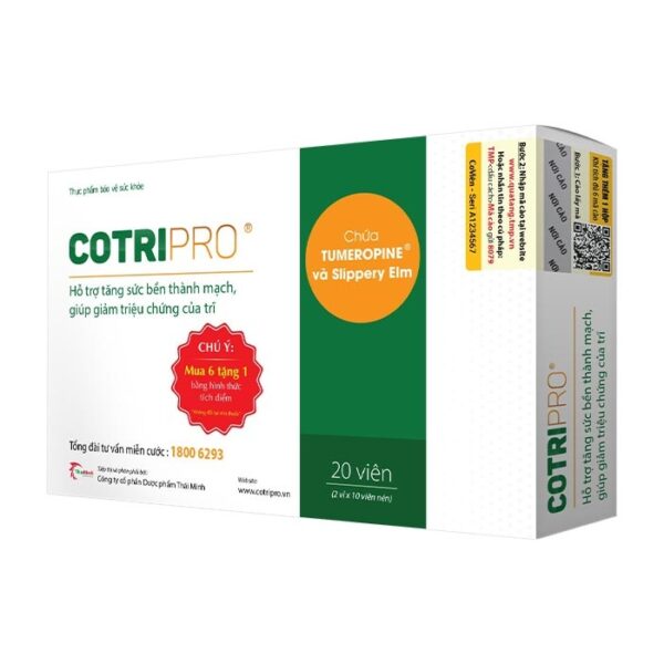 Cotripro Thái Minh 2 vỉ x 10 viên