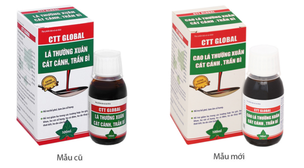 Siro CTT Global hỗ trợ giảm ho, bổ phổi