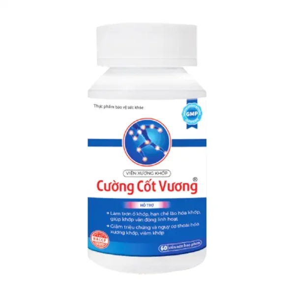 Cường Cốt Vương Anphar 60 viên - Viên uống hỗ trợ xương khớp, viêm khớp