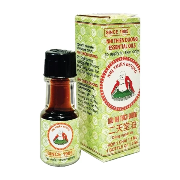 Dầu Nhị Thiên Đường, Hộp 1 lọ 1.5ml