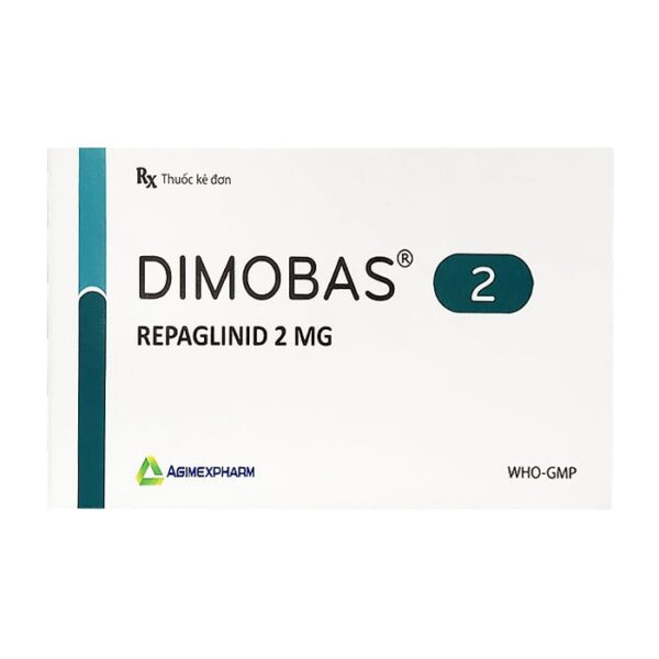 Dimobas 2 Agimexpharm 4 vỉ x 15 viên