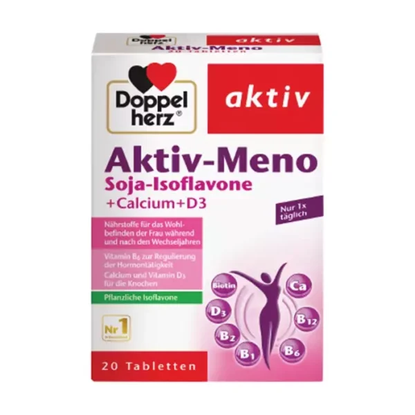 Doppelherz Aktiv Meno 2 vỉ x 10 viên - Cân bằng nôi tiết nữ