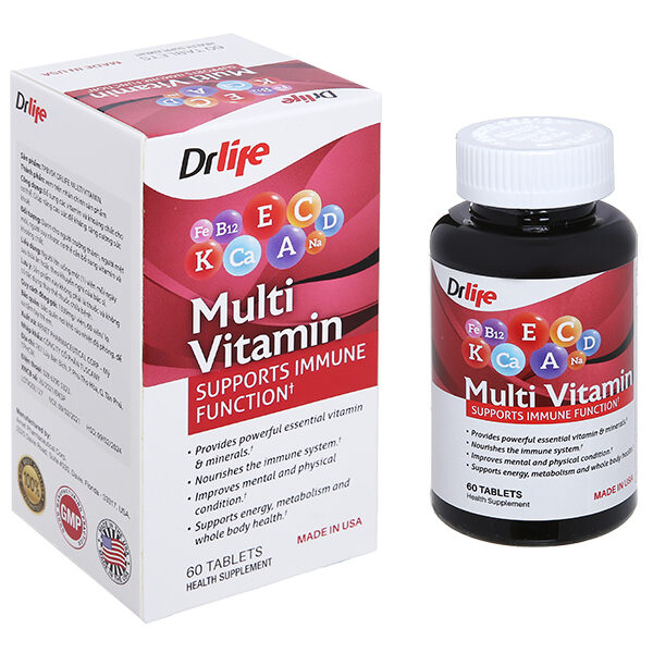 Drlife Multi Vitamin tăng cường đề kháng