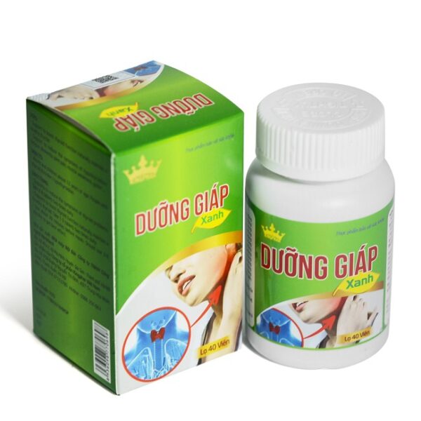 Dưỡng giáp xanh Kingphar, Hộp 40 viên