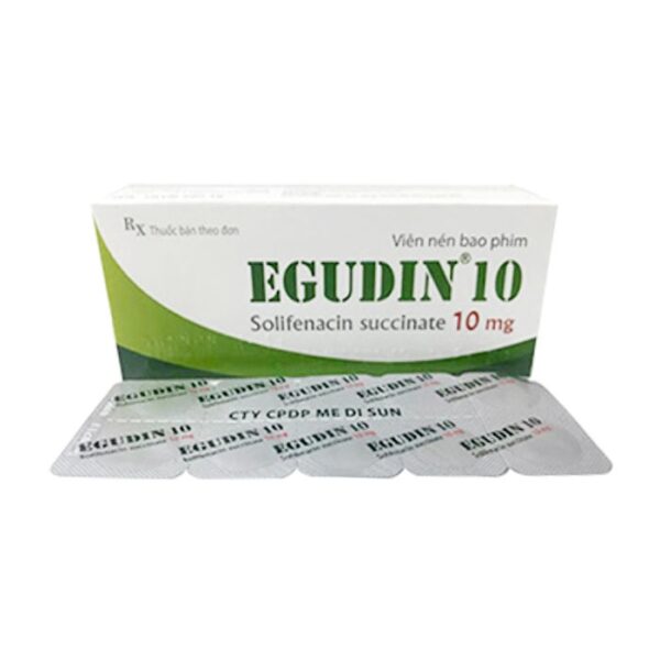 Egudin 5mg Medisun, Hộp 3 vỉ x 10 viên