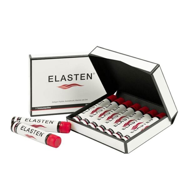 Elasten 7 ống x 25ml - Collagen giúp trẻ hóa da, căng bóng, sáng mịn, mờ nếp nhăn