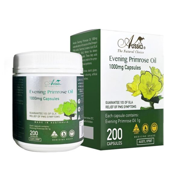 Evening Primrose Oil 1000mg Aussia 200 viên - Tinh dầu hoa ảnh thảo