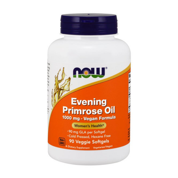 Evening Primrose Oil 1000mg Now 90 viên - Viên uống sinh lý nữ