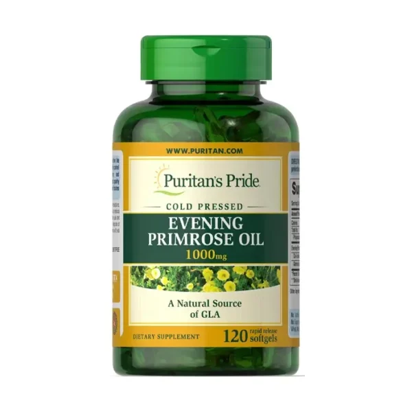 Evening Primrose Oil 1000mg Puritan's Pride 120 viên - Tinh dầu hoa anh thảo