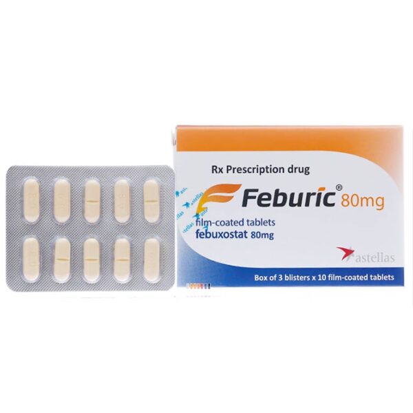 Thuốc Feburic 80mg, Hộp 30 viên