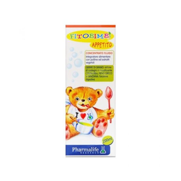 Fitobimbi Appetito Pharmalife 200ml - Siro giúp bé ăn ngon