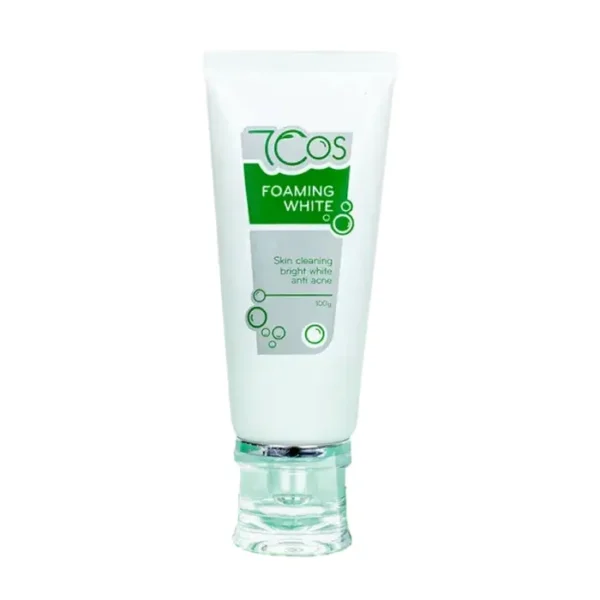 Foaming White Cream T:Cos 100g - Sữa rửa mặt trắng da